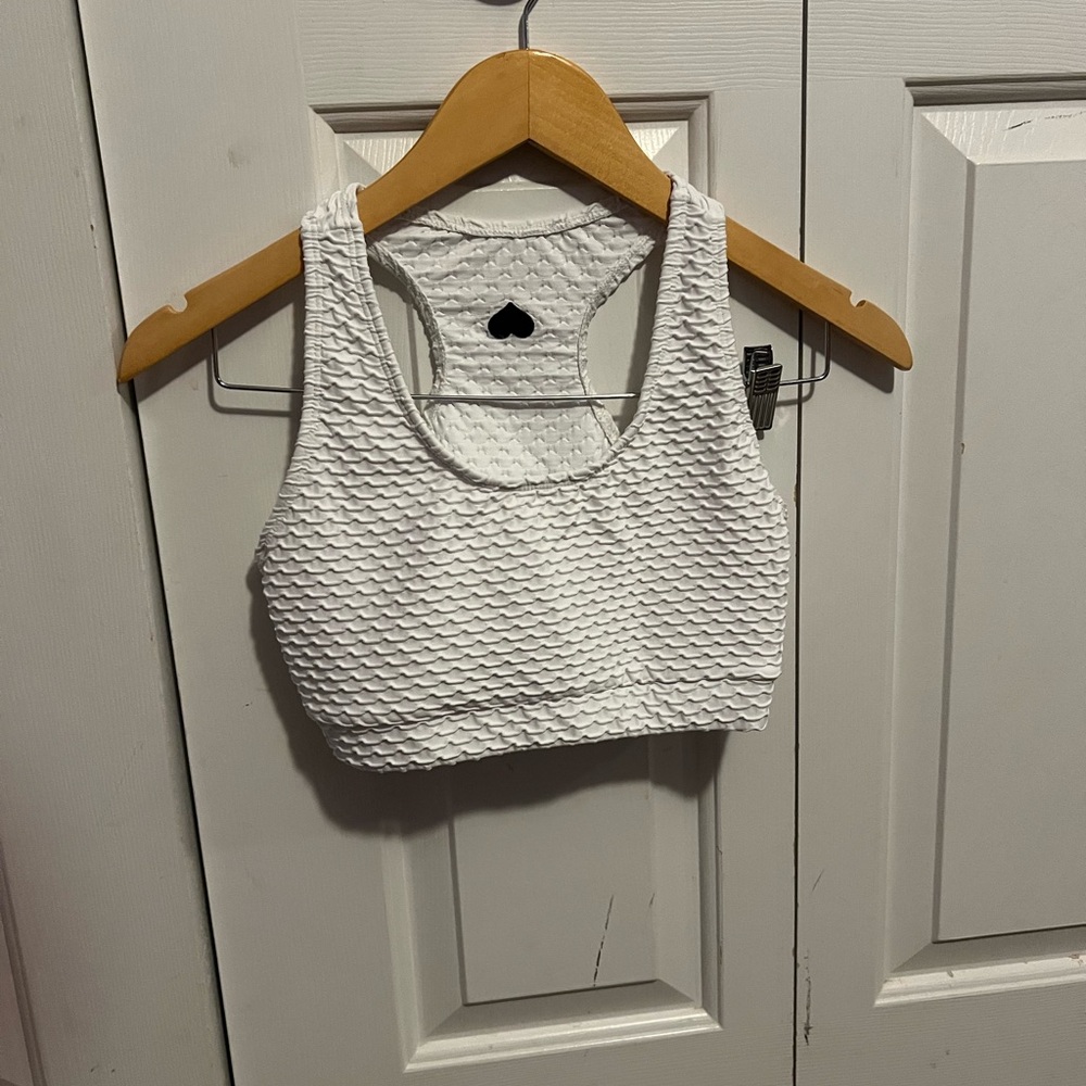 BOOTY BY BRABANTS CROCO SKIN SPORTS BRA